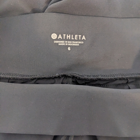 Athleta black joggers sz 6 EUC - Picture 5 of 5